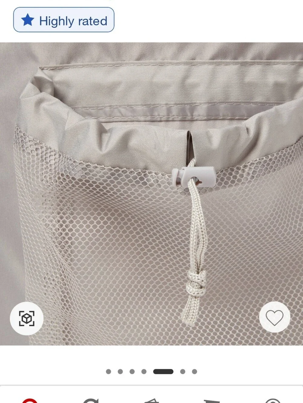 Brightroom Gray Garment Bag – Polyester Clothing Organizer